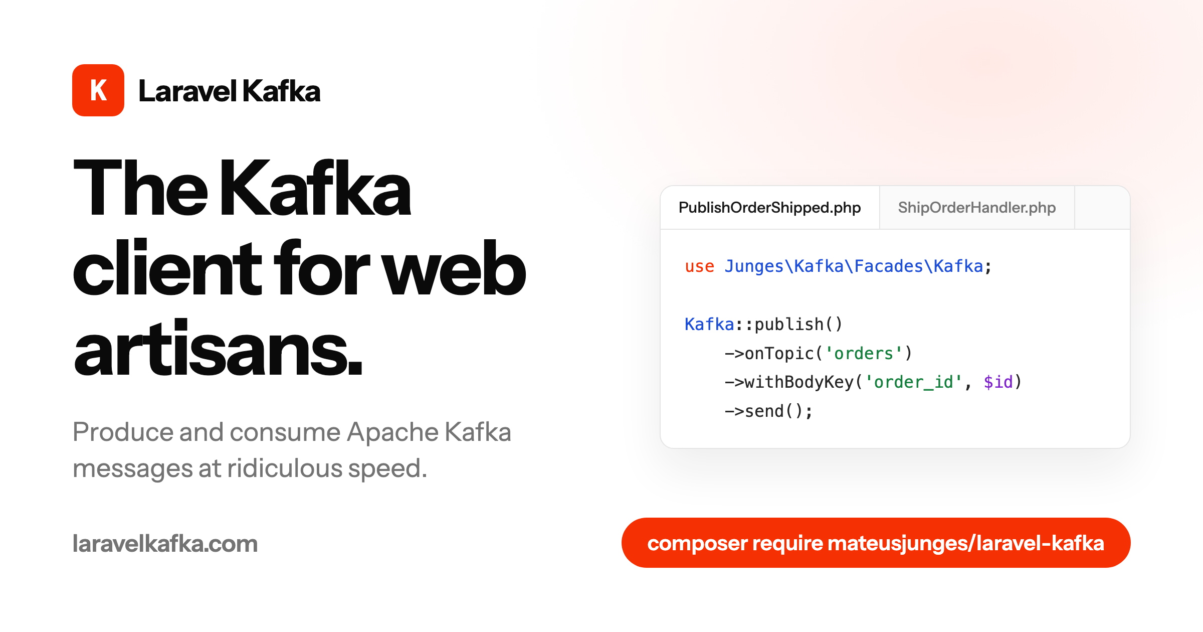 Laravel Kafka | The Kafka client for web artisans